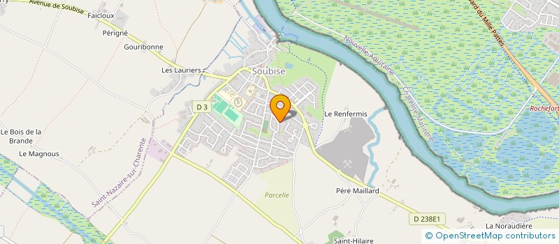localisation de l'entreprise MC PRODUCTION à SOUBISE