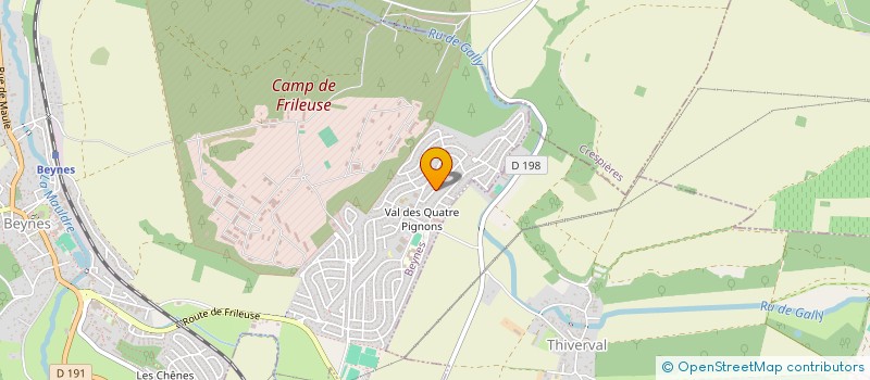 localisation de l'entreprise MC PROTECT  BEYNES