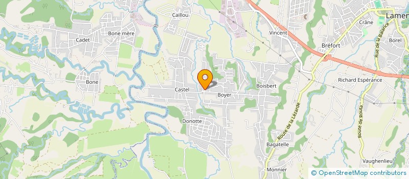 localisation de l'entreprise MC'RENOV +  LAMENTIN