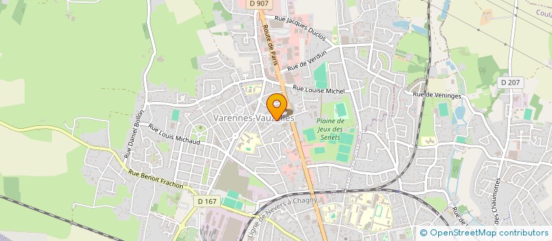 localisation de l'entreprise MC RENOVATION à VARENNES-VAUZELLES