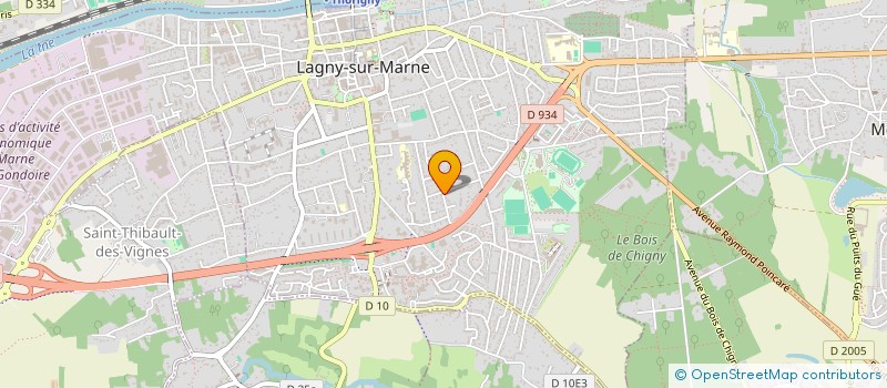 localisation de l'entreprise MC RENOVE à LAGNY-SUR-MARNE