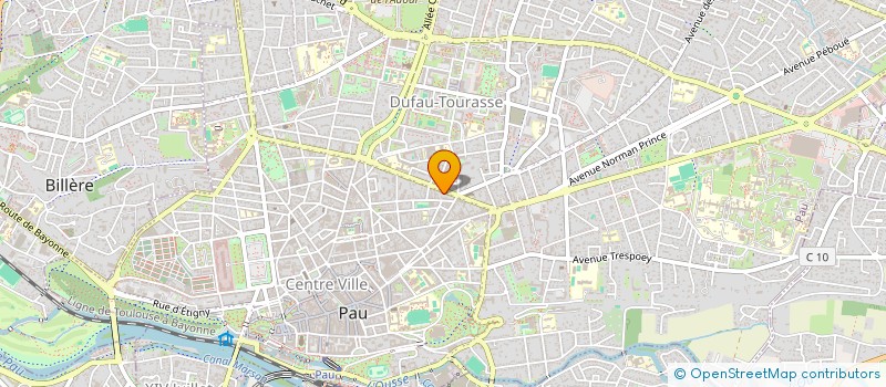 localisation de l'entreprise MC REPRO à PAU
