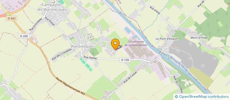 localisation de l'entreprise MC REPROG  MAZINGHEM