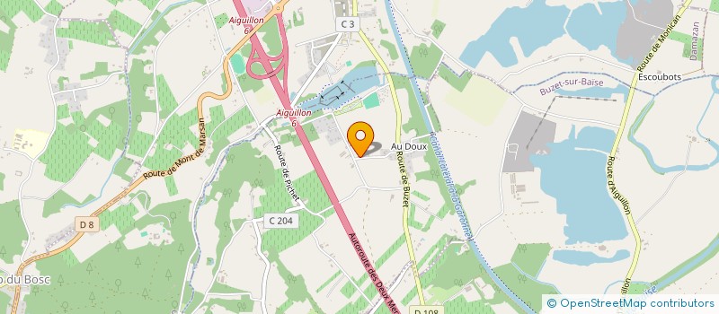 localisation de l'entreprise MC SELLA  SAINT-PIERRE-DE-BUZET