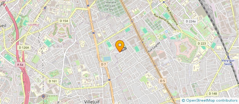 localisation de l'entreprise MC SPORT DISTRIBUTION  VITRY-SUR-SEINE