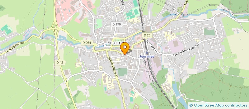 localisation de l'entreprise MC STUDIO  FOURMIES