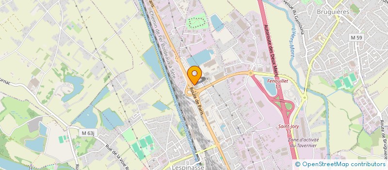 localisation de l'entreprise MC STUDIO  SAINT-JORY