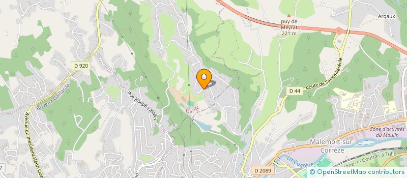 localisation de l'entreprise MC TIF  USSAC