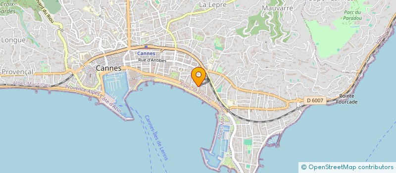 localisation de l'entreprise MC TRAITEUR à CANNES