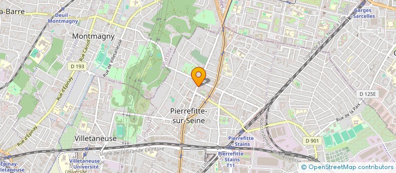 localisation de l'entreprise MC TRANS LOGISTICS à SAINT-DENIS