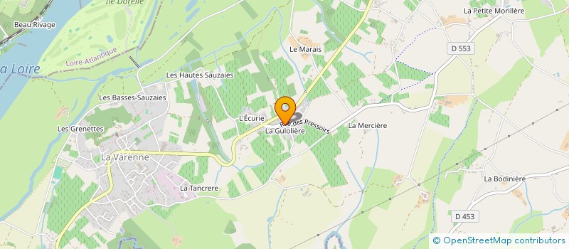 localisation de l'entreprise MC TRANSPORTS à OREE-D'ANJOU