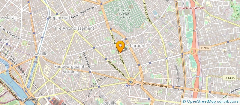 localisation de l'entreprise MC TUNING à PARIS