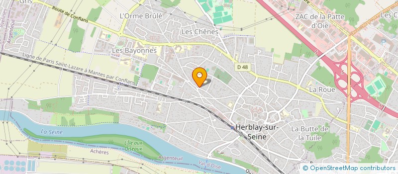 localisation de l'entreprise MC VAUTIER  ERAGNY