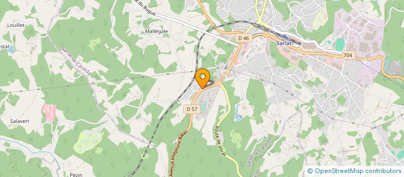 localisation de l'entreprise 'MC VET' à SARLAT-LA-CANEDA