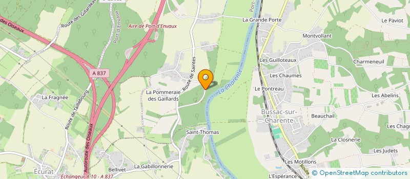 localisation de l'entreprise MC VET  PORT-D'ENVAUX