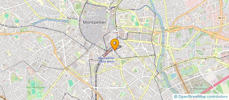localisation de l'entreprise MC VIDEO DIFFUSION à MONTPELLIER