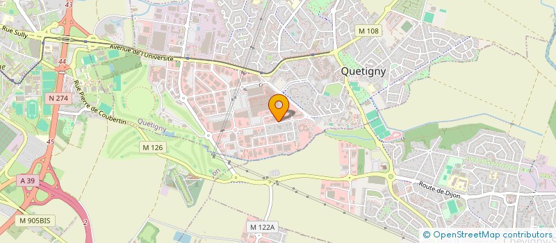 localisation de l'entreprise MC2  QUETIGNY