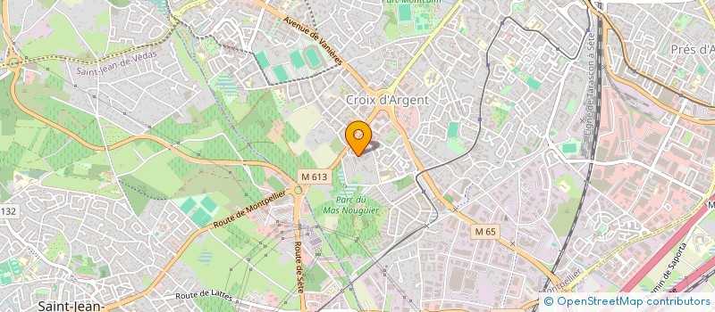 localisation de l'entreprise MC2 à MONTPELLIER