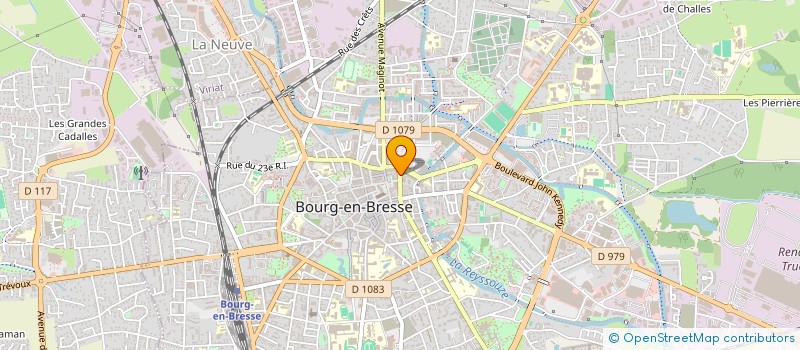 localisation de l'entreprise MC2 à BOURG-EN-BRESSE