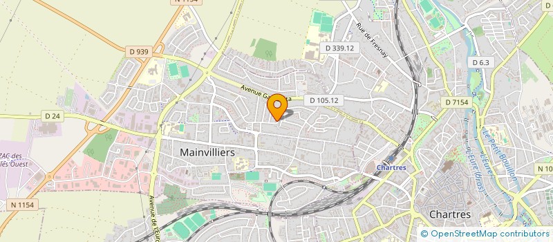 localisation de l'entreprise MC2 à MAINVILLIERS