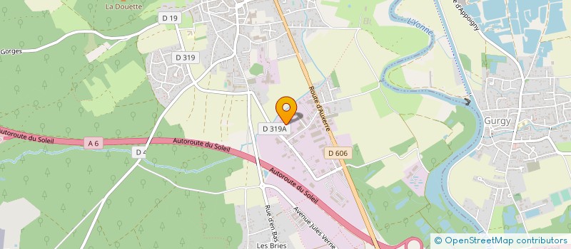 localisation de l'entreprise MC2 à APPOIGNY
