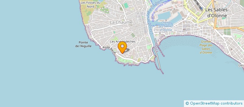 localisation de l'entreprise MC2 à LES SABLES D'OLONNE