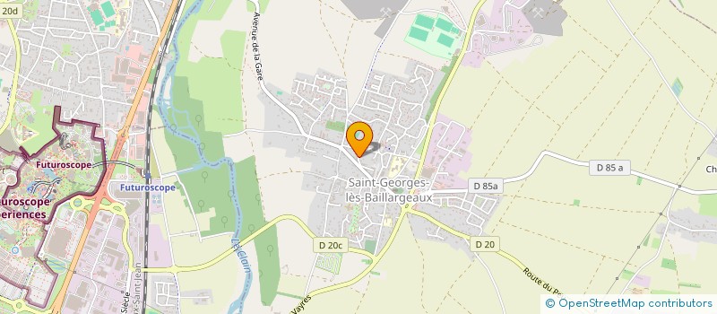 localisation de l'entreprise MC2  SAINT-GEORGES-LES-BAILLARGEAUX