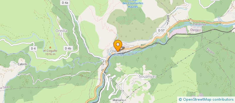 localisation de l'entreprise MC2 BONHEUR  OLETTE