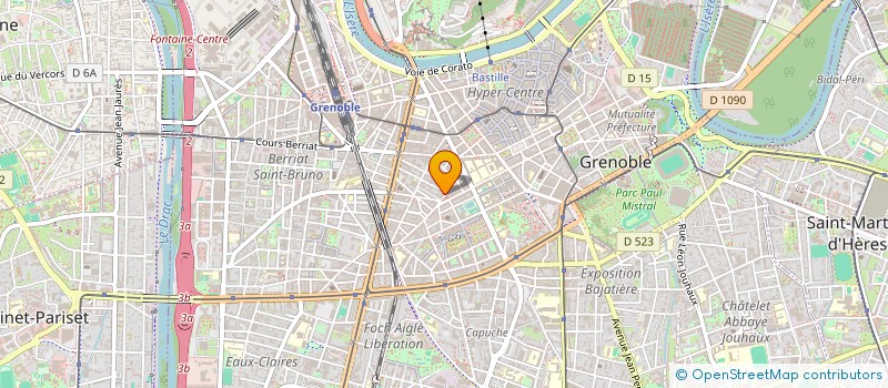 localisation de l'entreprise MC2 CHAMPIONNET à GRENOBLE