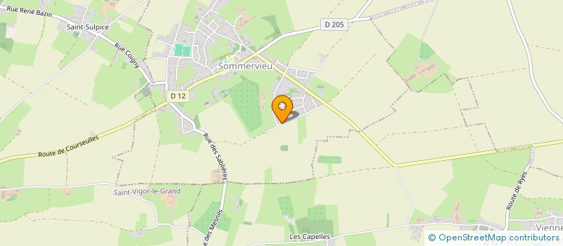 localisation de l'entreprise MC2 DES CHENES VETRS  SOMMERVIEU