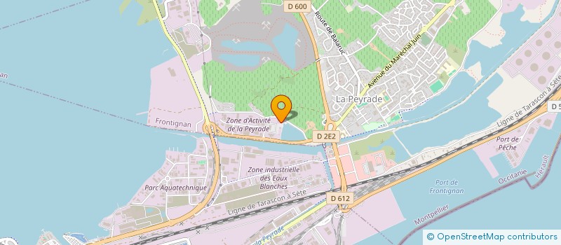 localisation de l'entreprise MC2 LYON à FRONTIGNAN