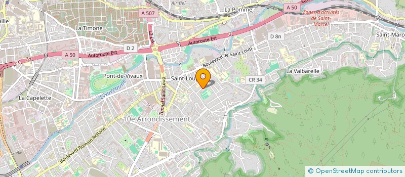 localisation de l'entreprise MC21 à MARSEILLE