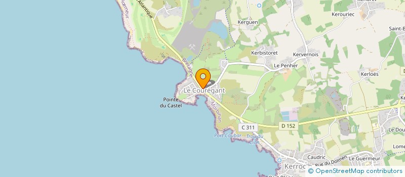localisation de l'entreprise MC23 à PLOEMEUR