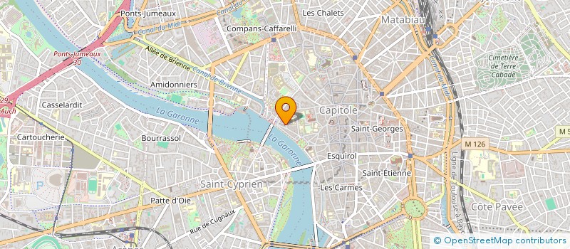 localisation de l'entreprise MC2DP à TOULOUSE