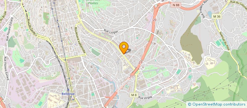 localisation de l'entreprise MC2G INVEST  SAINT-ETIENNE