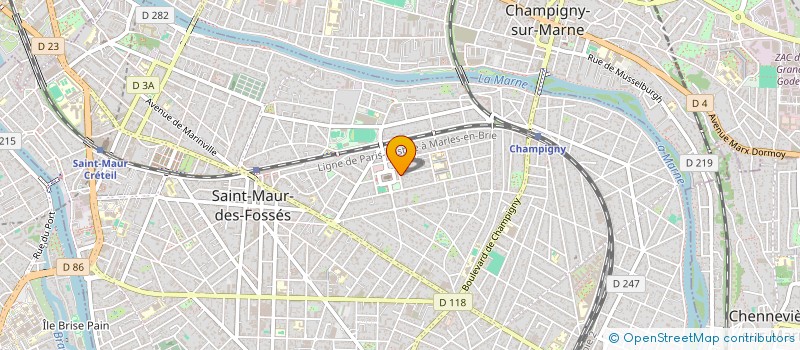 localisation de l'entreprise MC2L à SAINT-MAUR-DES-FOSSES