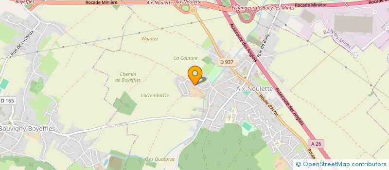 localisation de l'entreprise MC2L  AIX-NOULETTE