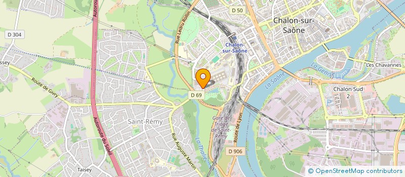 localisation de l'entreprise MC2M  CHALON-SUR-SAONE