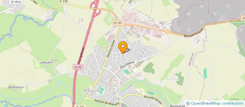 localisation de l'entreprise MC2M  MARQUISE