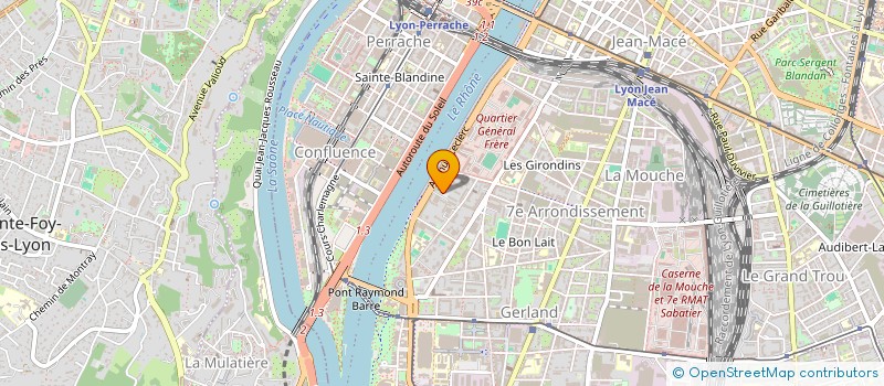 localisation de l'entreprise MC2R  LYON