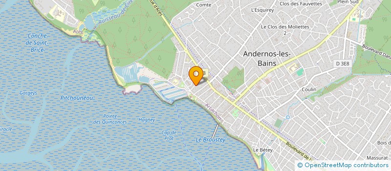 localisation de l'entreprise MC2S  ANDERNOS-LES-BAINS