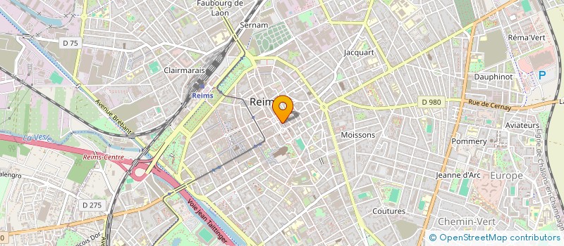 localisation de l'entreprise MC2S  REIMS