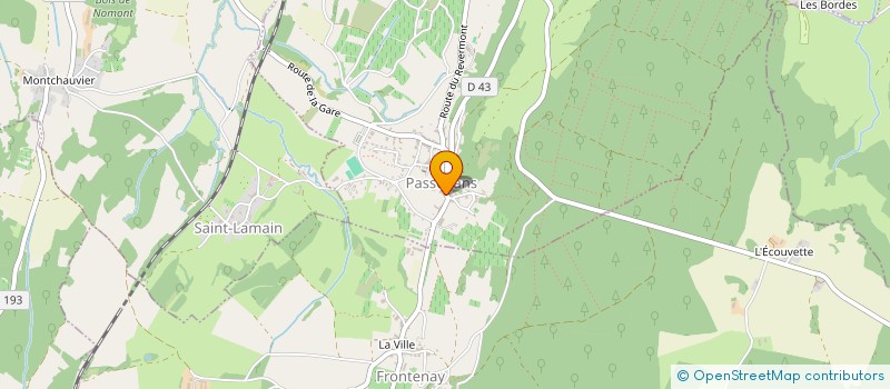 localisation de l'entreprise MC2S  PASSENANS