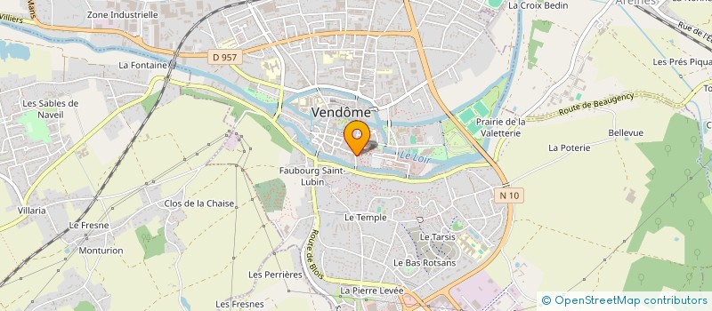 localisation de l'entreprise MC3  VENDOME