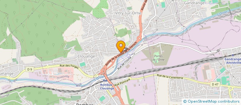 localisation de l'entreprise MC3  CLOUANGE