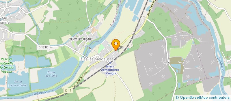 localisation de l'entreprise MC3  ISLES-LES-MELDEUSES