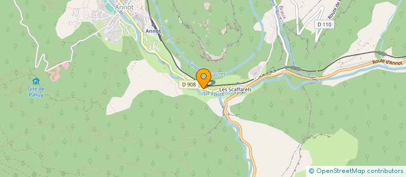 localisation de l'entreprise MC3  ANNOT
