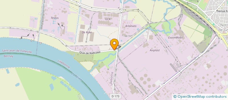 localisation de l'entreprise MC3  SAINT-JEAN-DE-FOLLEVILLE