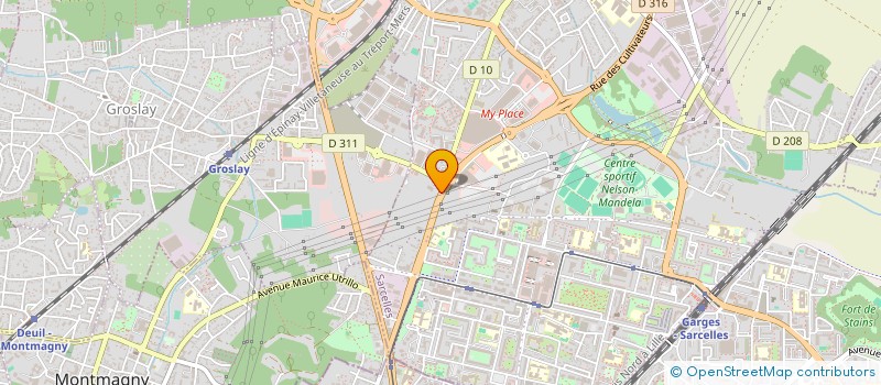 localisation de l'entreprise MC3 SARCELLES  SARCELLES