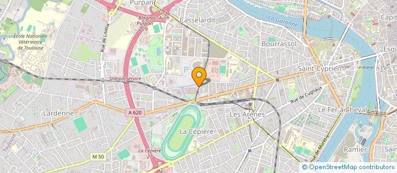 localisation de l'entreprise MC31 à TOULOUSE